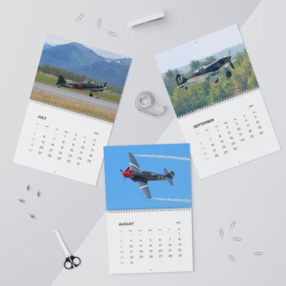 Vintage World War 2 Aircraft 2026 Calendar