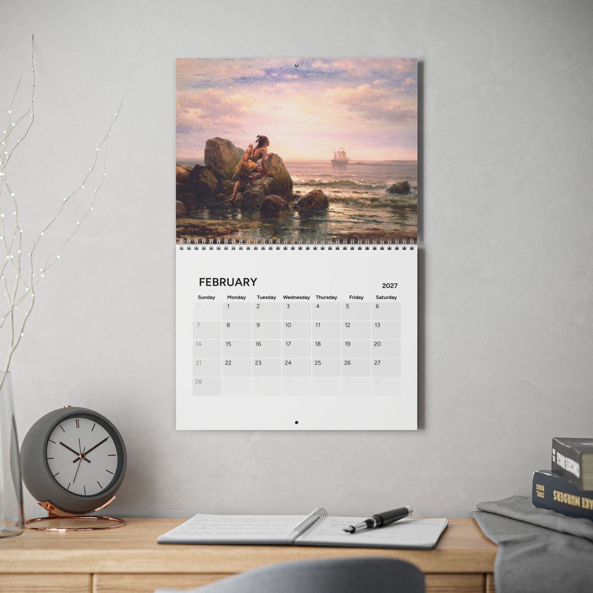 Colonial America 2027 Wall Calendar