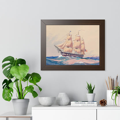 USS Philadelphia Framed Print | Worden Wood