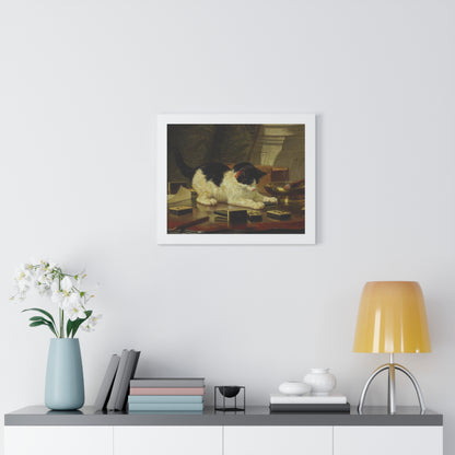 Kitten's Game Framed Painting Poster