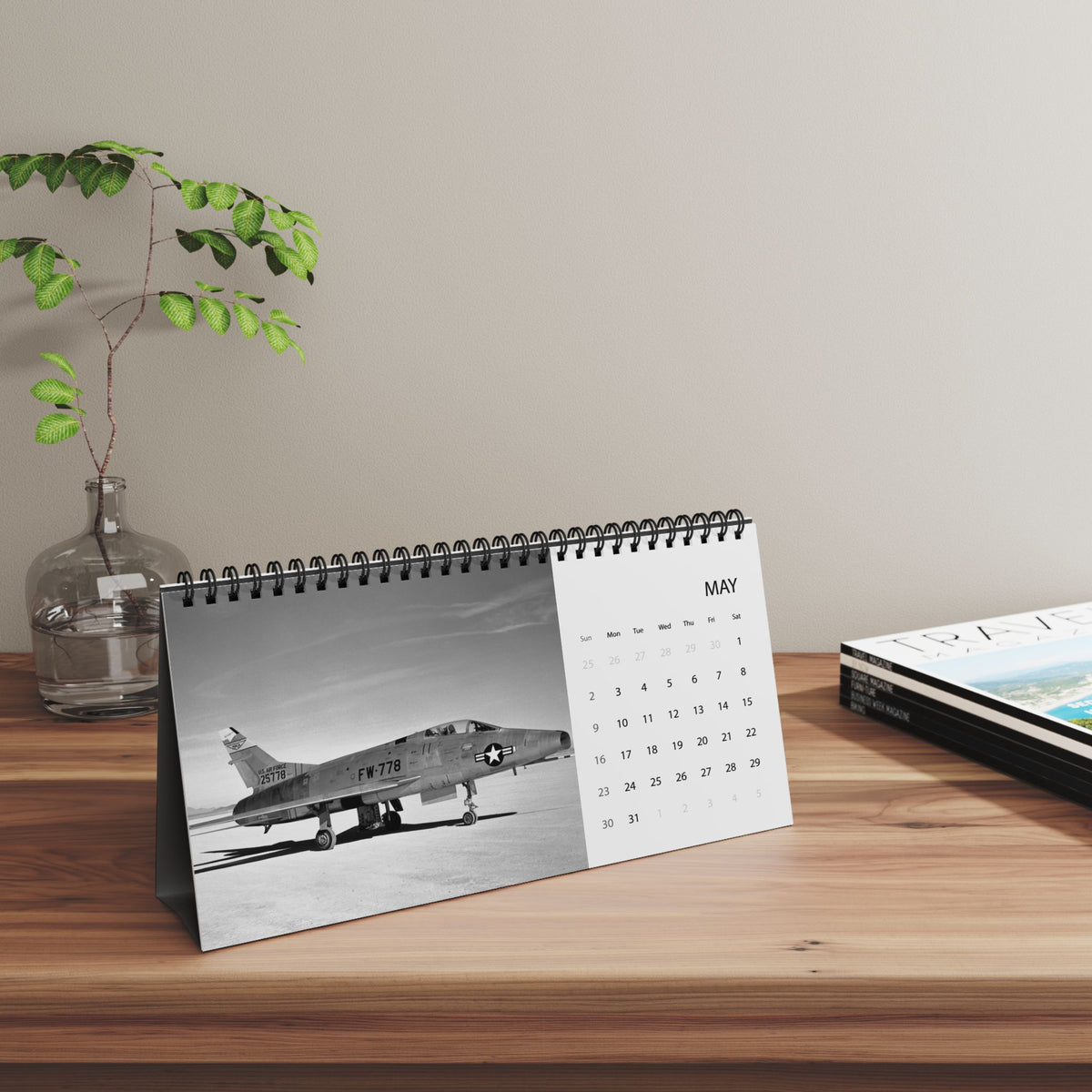 100 years of American Aircraft 2027 Desktop Calendar