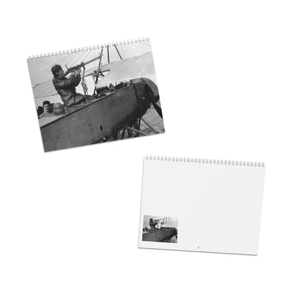 Historical Military Photo Wall Calendar 2027 — WWI Vintage Aviation & Officers