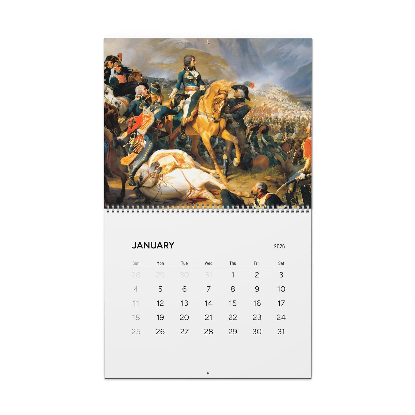 Napoleon Bonaparte Historic Event Calendar 2026