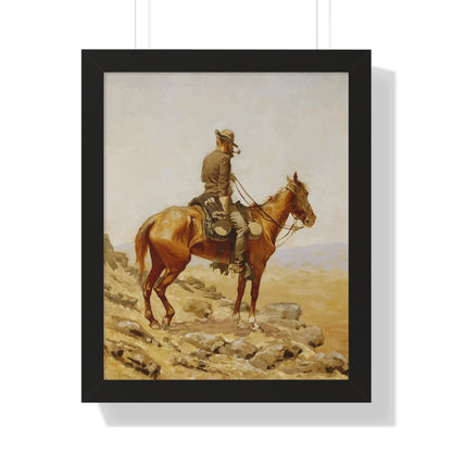 The Lookout Framed Painting Poster