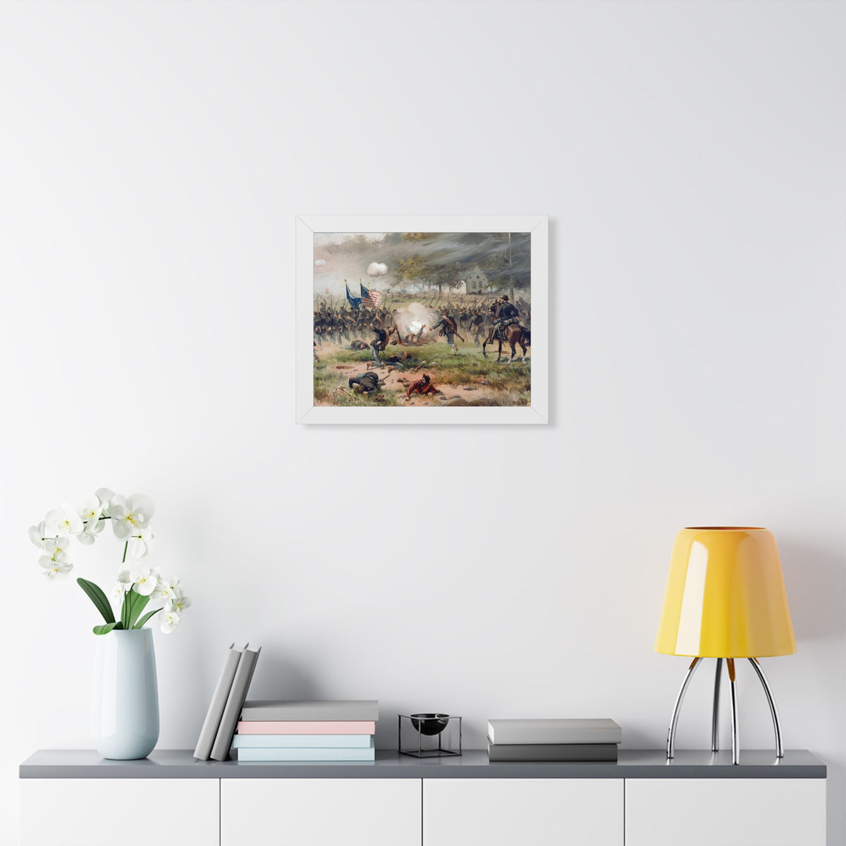 Battle of Antietam Framed Print | Thure de Thulstrup, 1887