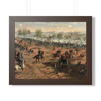 Battle of Gettysburg Framed Print | Thure de Thulstrup, 1887