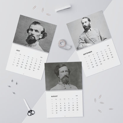 Birthdays of Civil War Generals 2026 Calendar