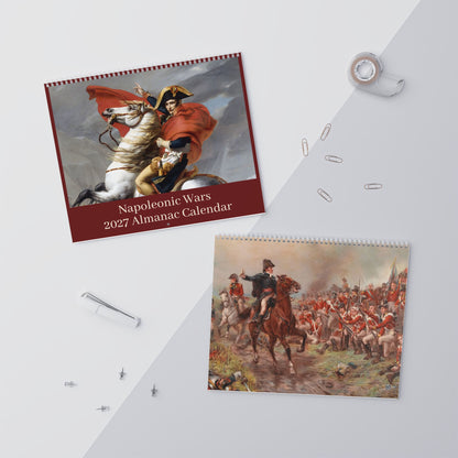 Napoleonic Wars 2027 Almanac Wall Calendar