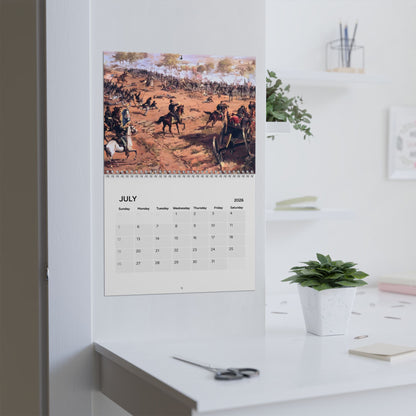 Civil War 2026 (Grid Style) Calendar