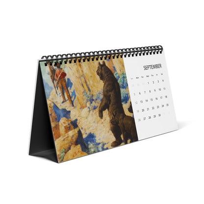 American Western 2027 Desktop Calendar