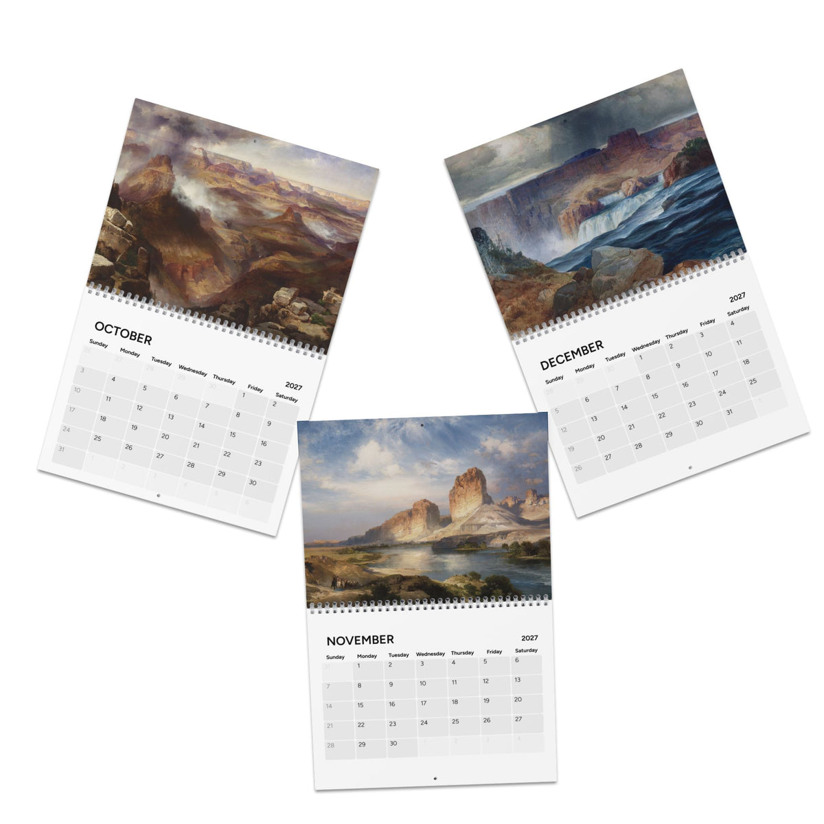 Thomas Moran 2027 Wall Calendar
