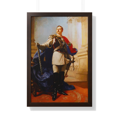 Kaiser Wilhelm II Framed Painting Poster