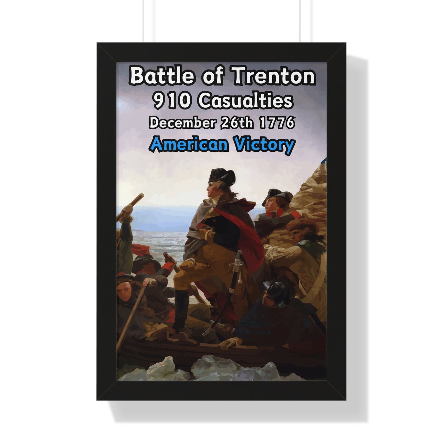 Battle of Trenton Framed Poster