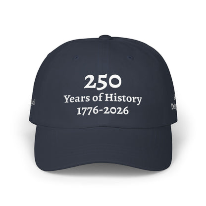 250 Years of History 1776–2026 Embroidered Hat
