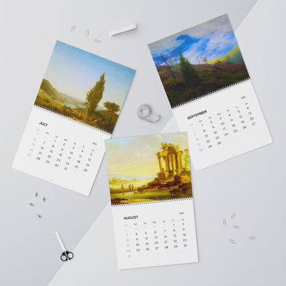 Caspar David Friedrich 2025 Paintings Calendar