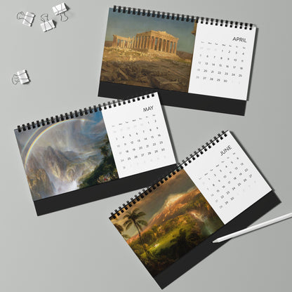 Frederic Edwin Church 2026 Desktop Calendar