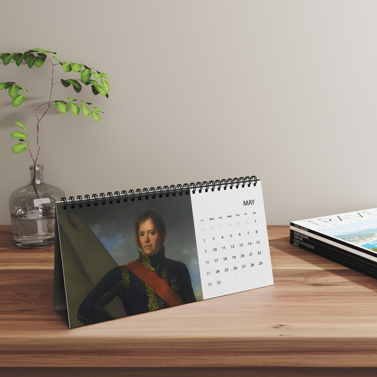 Napoleon's Marshals 2027 Desktop Calendar