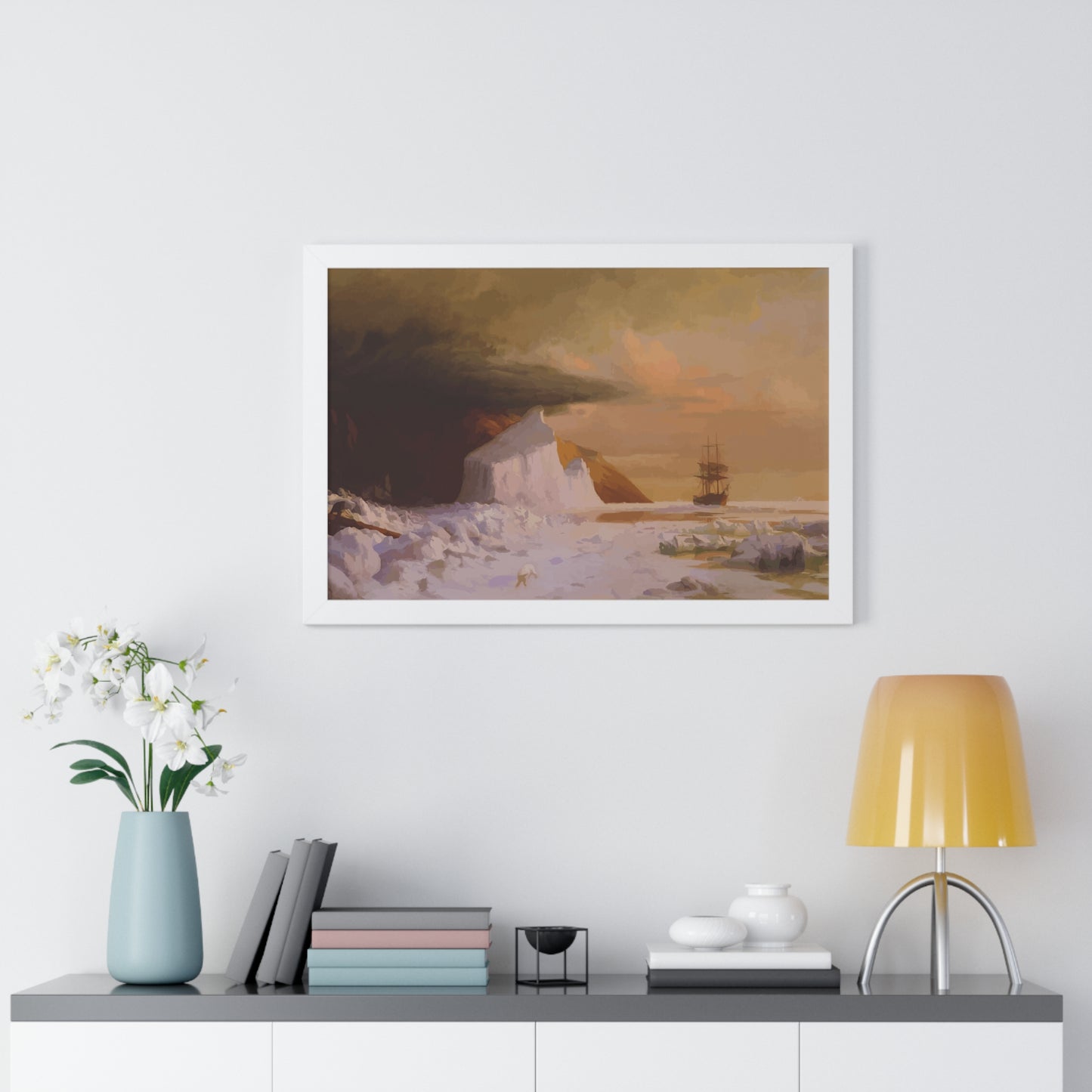 Arctic Summer Framed Painting Poster