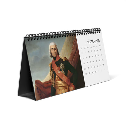 Napoleon's Marshals 2026 Desktop Calendar
