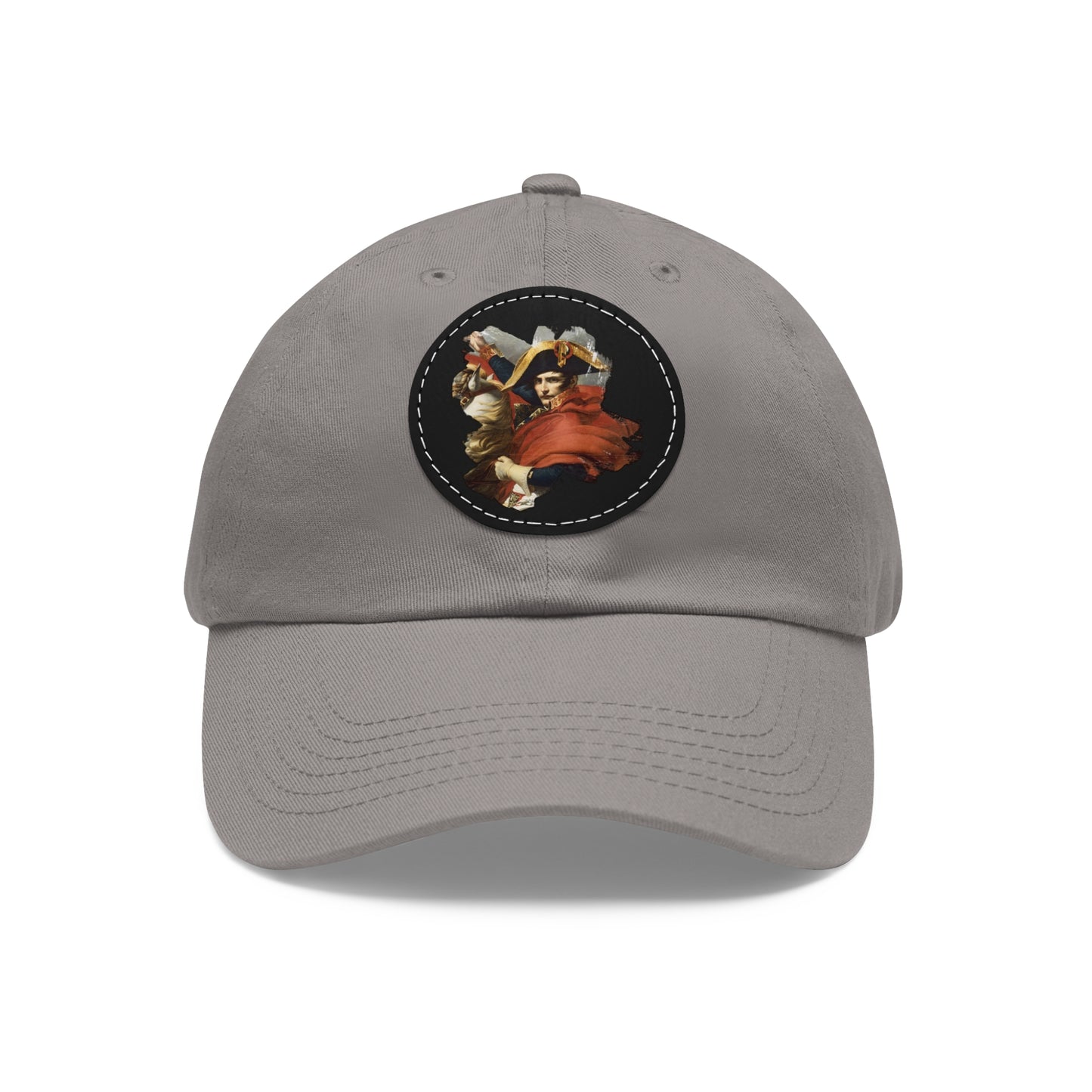 Napoleon Bonaparte Leather Patch Hat