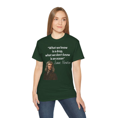 Isaac Newton Quote T-Shirt